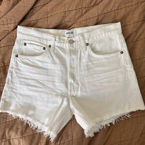 Agolde Parker Long Short - White